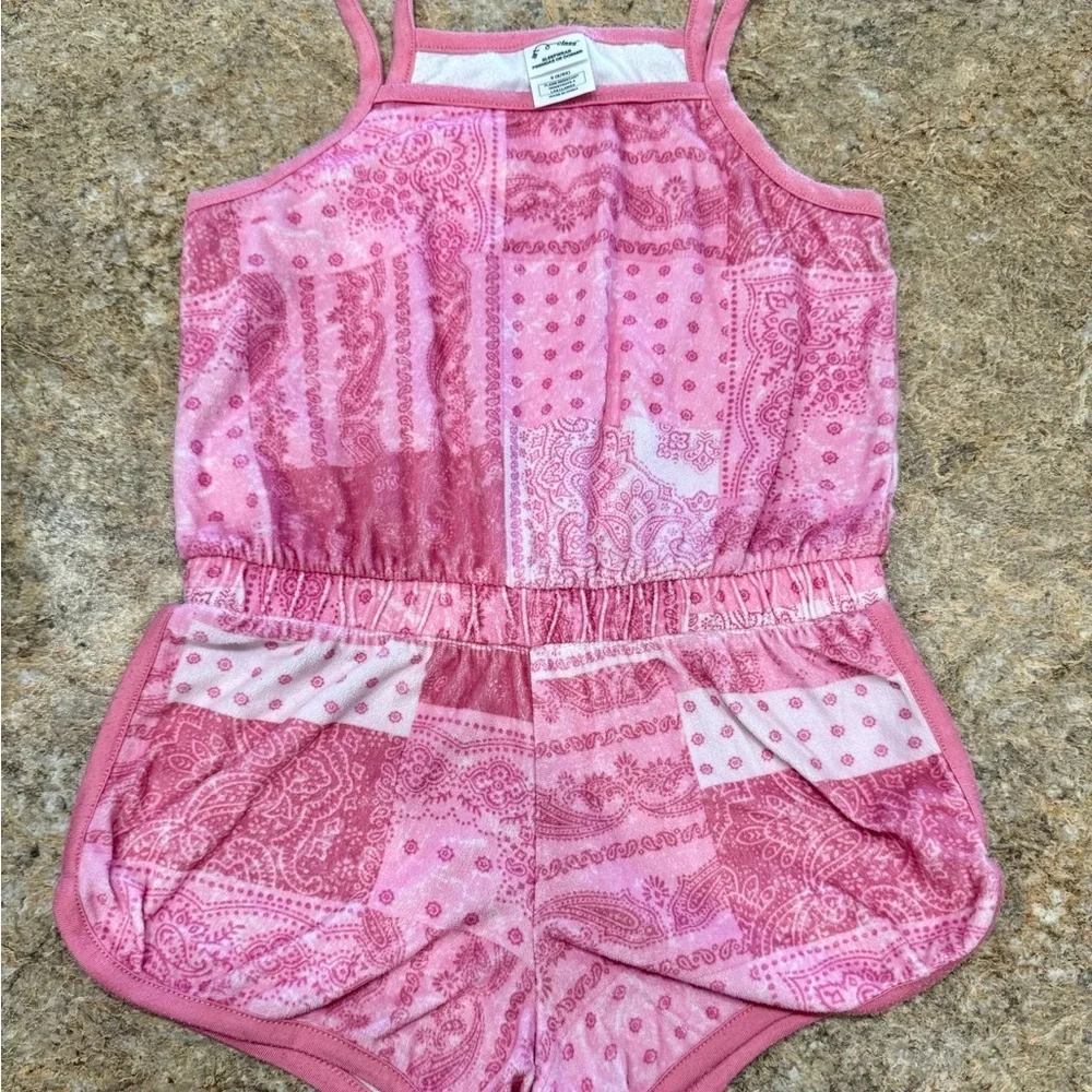 Girls Art Class Pajama Romper